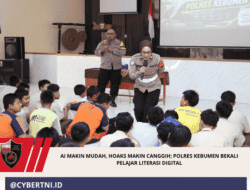 AI Makin Mudah, Hoaks Makin Canggih; Polres Kebumen Bekali Pelajar Literasi Digital