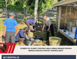 Kombes Pol Slamet Loesiono Ubah Limbah Menjadi Produk Bernilai melalui Proyek “EKSPRESI HIJAU”