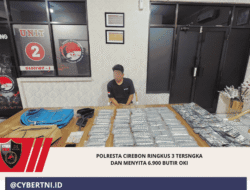 Polresta Cirebon Ringkus 3 Tersngka Dan Menyita 6.900 Butir OKI