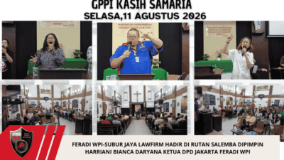 FERADI WPI-SUBUR JAYA LAWFIRM Hadir di RUTAN SALEMBA dipimpin Harriani Bianca Daryana Ketua DPD JAKARTA FERADI WPI