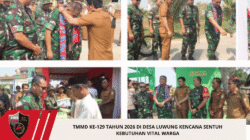TMMD ke-129 Tahun 2026 di Desa Luwung Kencana Sentuh Kebutuhan Vital Warga