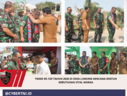 TMMD ke-129 Tahun 2026 di Desa Luwung Kencana Sentuh Kebutuhan Vital Warga