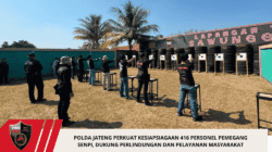 Polda Jateng Perkuat Kesiapsiagaan 416 Personel Pemegang Senpi, Dukung Perlindungan dan Pelayanan Masyarakat