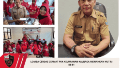 Lomba Cerdas Cermat PKK Kelurahan Kalijaga Meriahkan HUT RI Ke-81