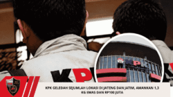 KPK Geledah Sejumlah Lokasi di Jateng dan Jatim, Amankan 1,3 Kg Emas dan Rp100 Juta