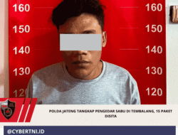 Polda Jateng Tangkap Pengedar Sabu di Tembalang, 15 Paket Disita