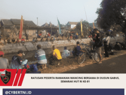 Ratusan Peserta Ramaikan Mancing Bersama di Dusun Gabus, Semarak HUT RI ke-81