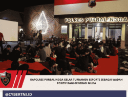 Kapolres Purbalingga Gelar Turnamen Esports Sebagai Wadah Positif Bagi Generasi Muda
