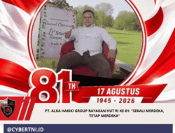 PT. ALKA HAKIKI GROUP RAYAKAN HUT RI KE-81: “SEKALI MERDEKA, TETAP MERDEKA”