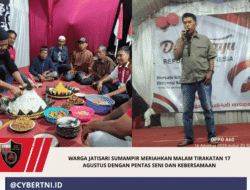 Warga Jatisari Sumampir Meriahkan Malam Tirakatan 17 Agustus dengan Pentas Seni dan Kebersamaan