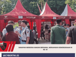 SARAPAN MERDEKA MAKAN BERSAMA, MERIAHKAN KEMERDEKAAN RI KE -81