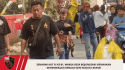 Semarak HUT RI ke-81, Warga Desa Bojongsari Meriahkan Kemerdekaan dengan Seni Budaya Burok