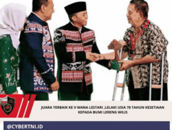 JUARA TERBAIK KE II WANA LESTARI ,LELAKI USIA 78 TAHUN KESETIAAN KEPADA BUMI LERENG WILIS