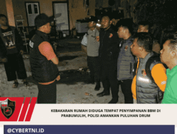 Kebakaran Rumah Diduga Tempat Penyimpanan BBM di Prabumulih, Polisi Amankan Puluhan Drum