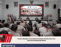 Polres Kebumen Luncurkan Program Deteksi Dini CTEV, Libatkan Bhabinkamtibmas
