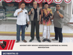 Advokat Hery Widodo menegaskan Klarifikasi Ali Shodiq Menyesatkan