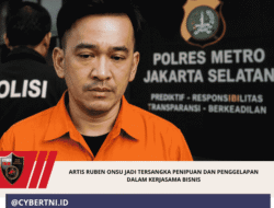 Artis Ruben Onsu Jadi Tersangka Penipuan dan Penggelapan dalam Kerjasama Bisnis