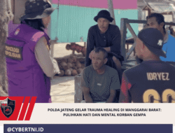 Polda Jateng Gelar Trauma Healing di Manggarai Barat: Pulihkan Hati dan Mental Korban Gempa