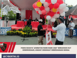 Pawai Budaya “Jombatan Rame-Rame 2026” Meriahkan HUT Kemerdekaan, Angkat Semangat Kebersamaan Warga