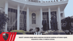 Kadet Unhan Asma Wafa Andina Mundur karena Aturan Hijab, Kisahnya Viral di Media Sosial