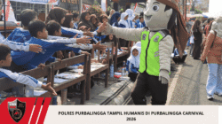 POLRES PURBALINGGA TAMPIL HUMANIS DI PURBALINGGA CARNIVAL 2026