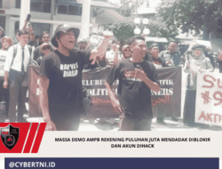 Massa Demo AMPB Rekening Puluhan Juta Mendadak Diblokir dan Akun Dihack