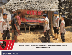 Polda Sumsel Intensifkan Patroli dan Pengecekan Lahan Rawan Karhutla