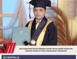 Mustaqim Raih Gelar Sarjana Hukum, Ketua Umum FERADI WPI Dorong Anggota Terus Tingkatkan Pendidikan
