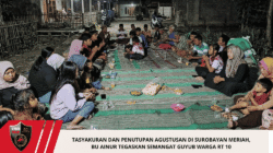 Tasyakuran dan Penutupan Agustusan di Surobayan Meriah, Bu Ainur Tegaskan Semangat Guyub Warga RT 10