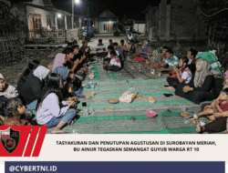 Tasyakuran dan Penutupan Agustusan di Surobayan Meriah, Bu Ainur Tegaskan Semangat Guyub Warga RT 10