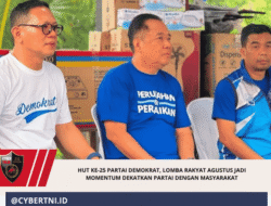 HUT ke-25 Partai Demokrat, Lomba Rakyat Agustus Jadi Momentum Dekatkan Partai dengan Masyarakat