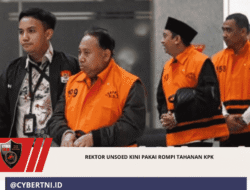 REKTOR UNSOED KINI PAKAI ROMPI TAHANAN KPK