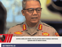 Saring Sebelum Sebar: Polda Jateng Minta Warga Verifikasi Ajakan Aksi di Media Sosial
