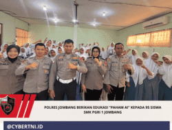 Polres Jombang Berikan Edukasi “Paham AI” kepada 95 Siswa SMK PGRI 1 Jombang