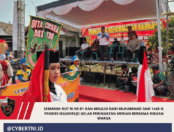 Semarak HUT RI ke-81 dan Maulid Nabi Muhammad SAW 1448 H, Pemdes Ngudirejo Gelar Peringatan Meriah Bersama Ribuan Warga