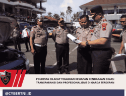 Polresta Cilacap Tegaskan Kesiapan Kendaraan Dinas: Transparansi dan Profesionalisme di Garda Terdepan