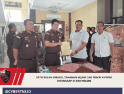 Satu Bulan Diburu, Tahanan Kejari OKU Novri Antoni Ditangkap di Banyuasin