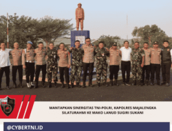 Mantapkan Sinergitas TNI-Polri, Kapolres Majalengka Silaturahmi ke Mako Lanud Sugiri Sukani