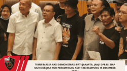 Temui Massa Aksi Demonstrasi Pati-Jakarta, Janji DPR RI: Siap Mundur Jika RUU Perampasan Aset Tak Rampung 15 Desember 2026 !