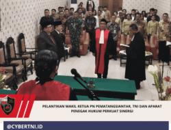 Pelantikan Wakil Ketua PN Pematangsiantar, TNI dan Aparat Penegak Hukum Perkuat Sinergi