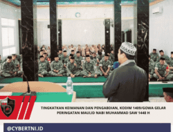 Tingkatkan Keimanan dan Pengabdian, Kodim 1409/Gowa Gelar Peringatan Maulid Nabi Muhammad SAW 1448 H