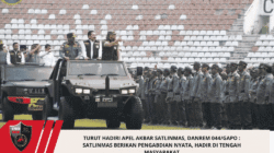 Turut Hadiri Apel Akbar Satlinmas, Danrem 044/Gapo : Satlinmas Berikan Pengabdian Nyata, Hadir di tengah Masyarakat