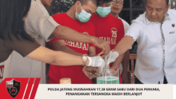 Polda Jateng Musnahkan 17,38 Gram Sabu dari Dua Perkara, Penanganan Tersangka Masih Berlanjut