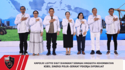 Kapolri Listyo Sigit Diangkat Sebagai Anggota Kehormatan KSBSI, Sinergi Polri–Serikat Pekerja Diperkuat