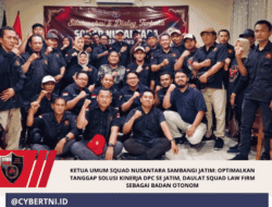 Ketua Umum Squad Nusantara Sambangi Jatim: Optimalkan Tanggap Solusi Kinerja DPC Se Jatim, Daulat Squad Law Firm Sebagai Badan Otonom