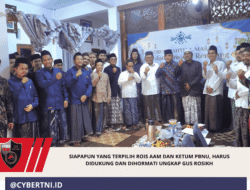 Siapapun Yang Terpilih Rois Aam Dan Ketum PBNU, Harus Didukung dan Dihormati Ungkap Gus Rosikh