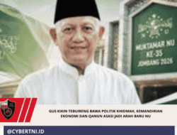 Gus Kikin Tebuireng Bawa Politik Khidmah, Kemandirian Ekonomi dan Qanun Asasi Jadi Arah Baru NU