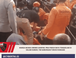 Warga Mundu Brebes Gempar, Pria Paruh Baya Tenggelam di Dalam Sumur, Tim Gabungan Turun Evakuasi
