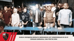 Dukuh Dronjong Bersatu Meriahkan HUT Kemerdekaan RI ke-81 dengan Karnaval dan Pentas Seni