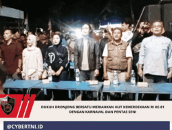 Dukuh Dronjong Bersatu Meriahkan HUT Kemerdekaan RI ke-81 dengan Karnaval dan Pentas Seni